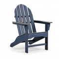 Fauteuil Adirondack 83 x 75 x 95 cm en bois bleu pour extérieur